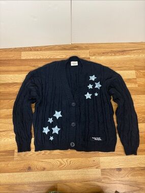 TAYLOR SWIFT Midnights Cardigan Blue navy color Size: MD/LG
